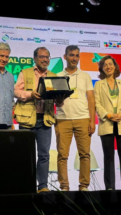 Invenção de João de Moura Cardoso é premiada em concurso nacional da agricultura familiar