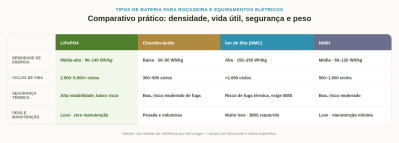 Roçadeira a Bateria: Qual Tipo de Bateria Escolher?